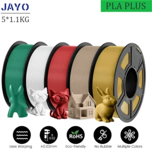 JAYO pla plus 3D Printer filament 5Rolls Filament PLA PLUS 23 colors 1.75mm FDM 3D Printer Materials Support free combination