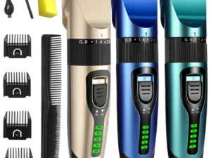 Electric Hair Clipper Wireless Professional Trimmer LED Display Ceramic Blade Household Low Noise Men Hair Clipper Haircut Tool