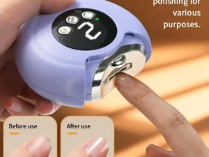 2 in 1 Grinding and Polishing Automatic Electric Nail Clipper Multifunctional Portable Nail Grinder Electric Manicure Tool