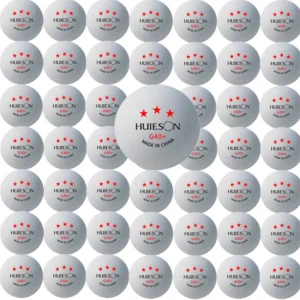 New Huieson 3 Star 20~100 PCS ABS 40+ Material Professional Table Tennis Balls TTF Table Tennis Ping Pong Balls For Competition