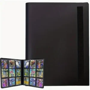 1Pc Card Binder 160/360/480 Trading Card Holder Book PP Cover Binder For Cards Durable Side Loading Card Book With Gaming Cards