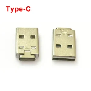 3/5/10PCS Type-C Female to Double-sided USB Am Male Connector 2.0 Charging Version Adapter with PCB Board Inside