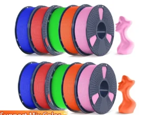 SUNLU 10KG High Speed Matte PETG Filament 1.75mm 1000g Spool (2.2lbs) High Speed Printing Filament Fit Most FDM Printer