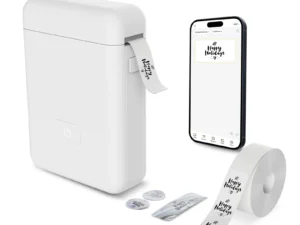 Label Maker Machine with Tape Portable Printer Mini Thermal Printers Self-adhesive Sticker for School Home Office Organization
