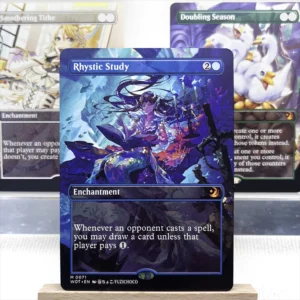 WOT LCC HOLO4-Ⅰ03 Tcg proxy magical cards Rhystic Study Smothering Tithe Doubling Season Parallel Lives the Chalice gathering