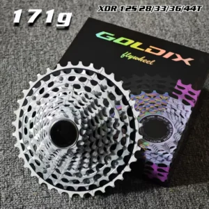 GOLDIX road bike CNC integrated ultra lightweight 12 speed flywheel, suitable for SRAM XDR RED AX XPLR electronic transmission