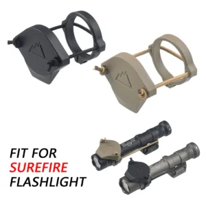 Surefire Scout Light Airsoft Flashlight Lens Protective Cover Lights Tactical Front Scope Cap M300 M600 M951 Protector