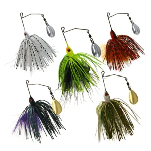 Mycena 7G/9G spinner bait fishing lure Chatter bait Blade Jig Dancer Buzzbait wobbler chatterbait for bass pike