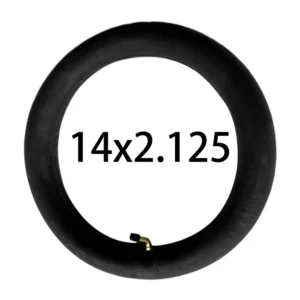 14x2.125/14x2.50 Butyl Rubber Inner Tube With A Bent Valve Stem For Electric Bicycle E-Bike Tires Electric Bike Parts Accessory