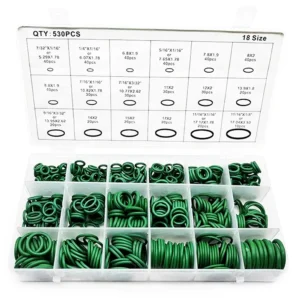 530/270Pcs O-Type Sealing Rubber Ring Automotive Air-Conditioning Compression Confidential Seal Maintenance Rubber Accessories