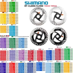 Shimano RT-CL800 RT-CL900 Brake Rotor CENTER LOCK ICE TECHNOLOGIES FREEZA 140mm 160mm ULTEGRA XTR DURA-ACEShimano Bike Part