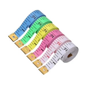1/5/10Pcs 150cm/60-Inch Soft Body Measuring Ruler Tailor Tape Measure Centimeter Meter Sewing Measuring Tape in Random Colors