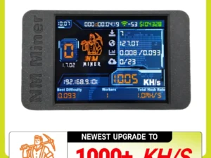 NMMiner NerdMiner V2 Hashrate 1000KH/s Lucky Miner ESP32 2.8 inch Smart Display Crypto Solo Lottery Bitcoin ESP32-2432S028R