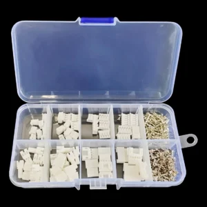 1Box JST ZH PH XH MX Connector Kit - 1.25/1.5/2.0/2.54mm Male Female Housing & Crimp Terminal for DIY Electronics