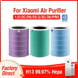 For Replacement Xiaomi Air Purifier 3H Filter Xiaomi Hepa Filter Xiaomi Air Purifier Filter M8R-FLH Air Purifier 2S Filter