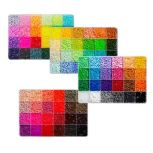 2.6mm 8400pcs Perler Beads Fuse Hama Beads for Diy Handmade Gift Home Decoration