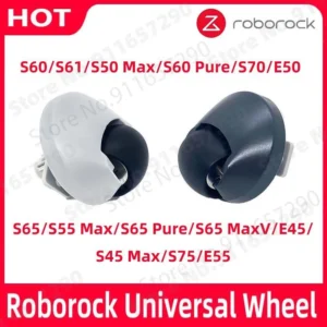 Original Roborock S5 MAX S55 Max S6 PURE S6 MAXV S70 S75 Universal Wheel Robot Vacuum Cleaner Front Wheel Accessories
