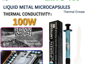 UPSIREN LMTG-100 Liquid metal microcapsules thermal grease Non-conductive Liquid metal 100W/Mk Easy to apply high performance