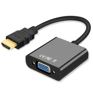 HDMI-compatible to VGA Adapter Digital Analog HDMI-compatible Male To Famale VGA Cable Converter For PC Laptop Tablet HDTV