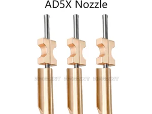 Bimetallic Nozzle For Flashforge AD5X New Upgraded Stainless Steel Hotend Nozzles 0.25/0.8/0.6/0.4mm 3D Printer Parts For ASA
