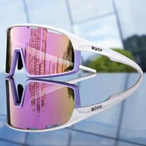 SCVCN Cycling Glasses Outdoor Bicycle Sunglasses for Men UV400 Sports Running Glasses Women MTB Cycling Sunglasses UV400 Hiking