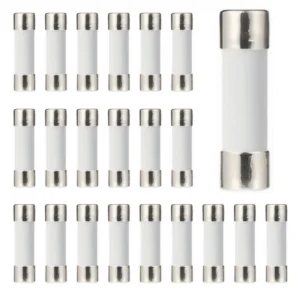 20/100pcs Ceramic Tube Fuses 5*20mm 6*30mm Fast-Blow Slow-Blow  250V 0.5A 1A 2A 3A 5A 10A 20A 30A AMP for Circuit Protection