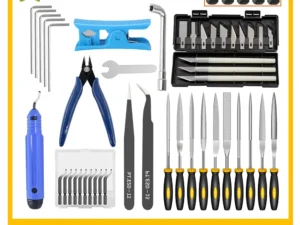 Creality 3D Printer Tool Kit Assembly/Removal/Finishing/Filament Cutting Set 3D Printer Accessories for Cleaning,Finishing&Cutt