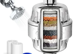 15-20Stages High householdto Remove Chlorine Fluoride Heavy Metals Filtered Soften Hard Water for Shower Head Cleaning Purifier