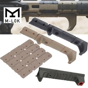 Tactical M-LOK Rail Cover Kit Airsoft Weapons MLOK Handstop Keymod Protector Picatinny With Swivel Hole Mount For Rifle Hunting