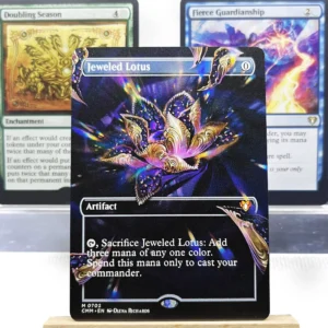 CMM CMM-Ⅰ01Tcg cards proxy magical Jeweled Lotus Doubling Season Fierce Guardianship The Great Henge Deflecting Swat gathering