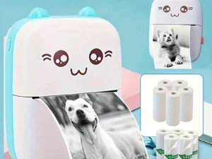 C9 mini HD printer portable sticker label Printer Bluetooth pocket thermal printer with paper for student note inkless printing