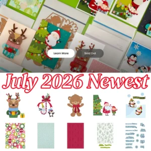 July 2026 All Club Crate Metal Cutting Dies Clear Stamps Stencil Hot Foil For DIY Scrapbook Craft Decoration Embossing Template