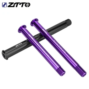ZTTO Bicycle Frame Thru Axle 12mm 15mm MTB Road Bike Front Fork Shaft Rear Hub Thru Axle Quick Release Skewer M12 M15 Wheel Axis