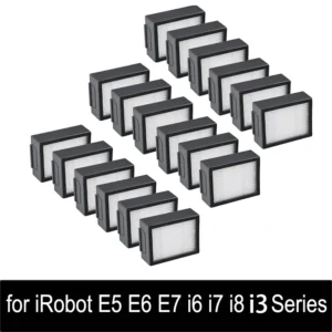 HEPA Filter for IRobot Roomba Evo, i,e Series: E5 E6 E7 I1 I3 I4 I5 I6 I7 I8 E, I, Series Robotic Vacuum Cleaners