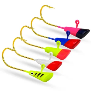 Fishing Supplies New 25pcs Jig Heads Fishing Hooks Crappie Panfish Bass Lures Bait 0.8g/2g Carp Accessories Hooks For Fishing