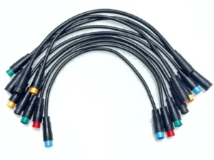 1Pcs M8 2 3 4 5 6 Pin Electric Bicycle Butt Joint Plug Waterproof for Ebike Display Cable Female Male Optional Connector 20CM