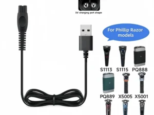 NEW Charger For Philips Norelco Shaver MG9520/50 MG7910/49 MG5910/49 PQ888 S1112 S1118 QP2724/90 QP2834/70 S2313 X5000 S5831
