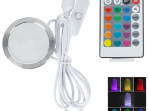 For Bambu Lab LED Lamp Kit Adjustable Light Kit RGB Light Parts Hardware DIY Model White/Cold/Warm Lights Without Lamp Shell 001