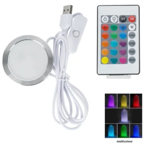 For Bambu Lab LED Lamp Kit Adjustable Light Kit RGB Light Parts Hardware DIY Model White/Cold/Warm Lights Without Lamp Shell 001