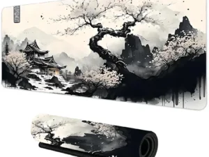 Mouse Pad Sakura Landscape Desk Accessories Mat Gamer Rug Xxl Keyboard Pad 1000X500x3MM Desk Mat Office Carpet Gaming Mouse Mats