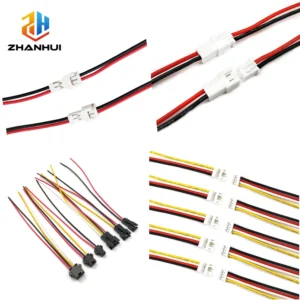 2/5/10 Pairs JST/PH/SM/XH Air Docking Wire Connectors 1.25/2.5/2.54mm Pitch 2/3/4/5/6Pin Male-Female Plug Terminal Cable
