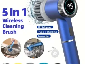 Wireless Electric cleaning brush powerful IPX7 waterproof USB rechargeable automatic handheld cleaner multi function household