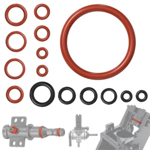 15pcs O-Ring Seal Kit Silicone Gasket For Saeco Gaggia Spidem Coffee Machine Brewing Group Spout Connector Kitchen Accessories