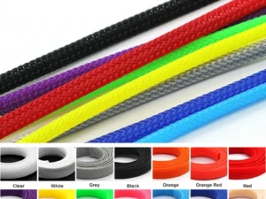 1~50M PET Expandable Cable Sleeve 4mm Tight Braided High Density Hardness Insulate Line Protect Sleeving Wire Wrap Gland Sheath