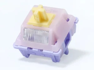 MMD Princess V5 Ultra Switch Linear Tactile 5Pin 38/45/53/48/60g Mechanical Keyboard Switches HIFI Milk Shell SMD Factory lubed