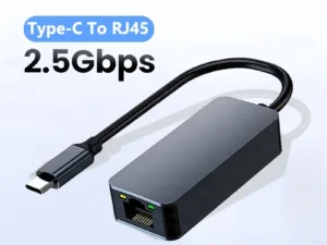 2500Mbps USB 3.0 Type-C To RJ45 Network Card 2.5G Adapter Gigabit Ethernet Converter Lan Hub For PC Laptop For Windows 8.1/10/11