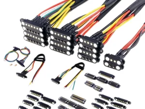1/3/5 Pair Spring Loaded Male Female 2.54 MM Pitch 2P 3 4 5 6 7 8 9 Pole Through Holes PCB BTB Connector 2A DC Magnetic Pogo Pin