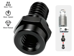 C Trianglelab® MZE™  DLC V6 Melt Zone Extruder Increase flow for V6 Nozzle CHC Hotend  CHC XL Rapido Hotend voron  3D Printer