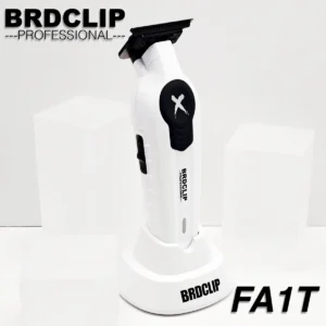 BRDCLIP X Series White FA1T 7700RPM Professional Electric Hair Trimmer Hair Clipper For Man Carving DLC Blade Barber Shop Tool