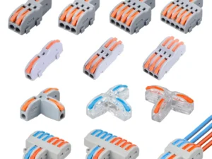1/5/10 PCS 1 in Multiple Out Fast Electrical Connectors Universal Compact Splitter Wiring Cable Connector Push-in Terminal Block